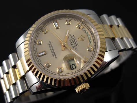 two tone rolex presidential|Rolex presidential bracelet.